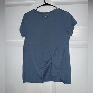 Grey/Blue women’s tee